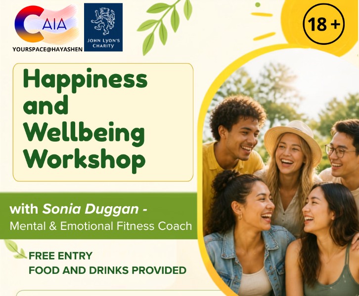 YourSpace@Hayashen – Happiness and Wellbeing Workshop
