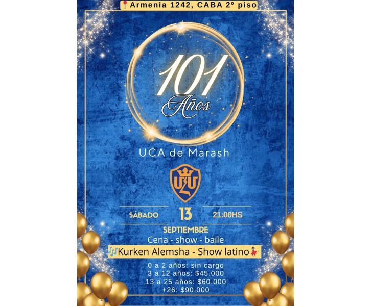 101 Años UCA de Marash