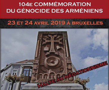 104ème commémoration du Génocide des Arméniens