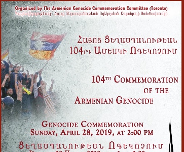 104th Commemoration of the Armenian Genocide