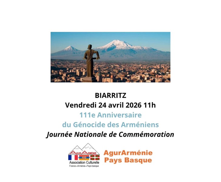 111e Anniversaire du Génocide des Arméniens