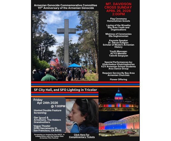 111th Anniversary of the Armenian Genocide