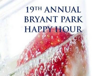 19th Annual Bryant Park Happy Hour