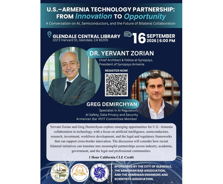 U.S.–Armenia Technology Partnership: From Innovation to Opportunity