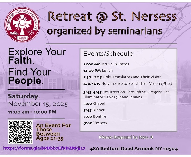 Retreat @ St. Nersess