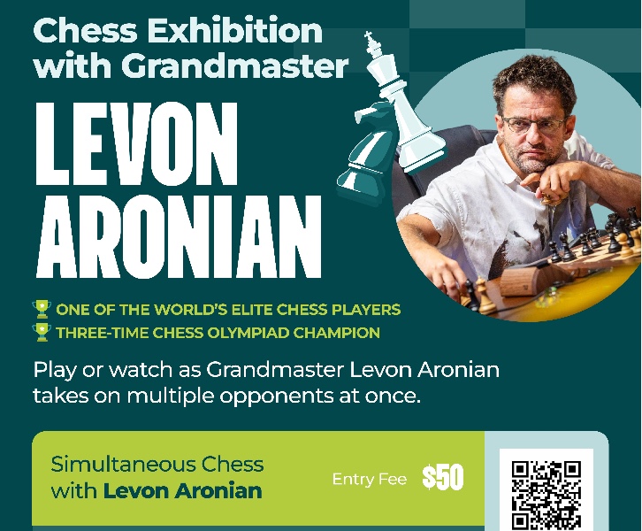 2026 Southern California Chess Exhibition with Grandmaster Levon Aronian