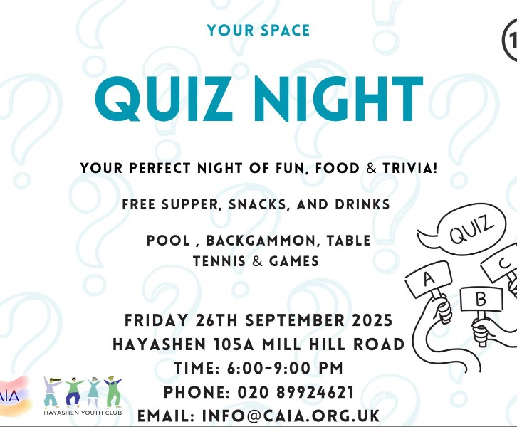 Your Space – Quiz Night