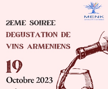 2EME SOIREE DEGUSTATION DE VINS ARMENIENS