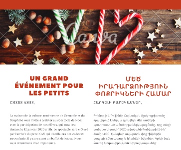 Noël  Armenien