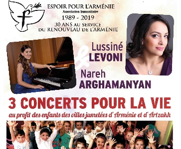 3 concerts pour la vie