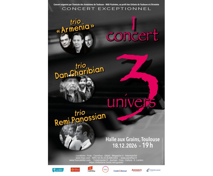3 univers - 1 concert