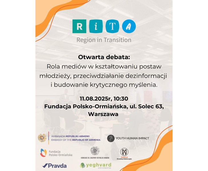 Otwarta debata: Rola mediów w kształtowaniu postaw młodzieży, przeciwdziałanie dezinformacji i budowanie krytycznego myślenia