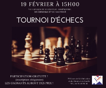 Tournoi d'Echecs / ՇԱԽՄԱՏԻ ՄՐՑԱՇԱՐ