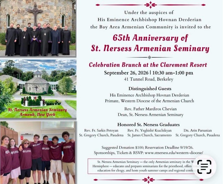 65th Anniversary of St. Nersess Armenian Seminary