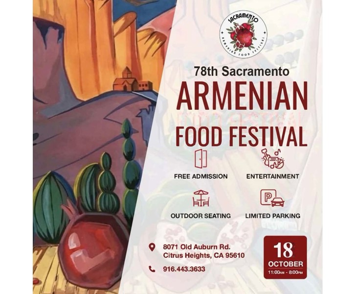 78th Sacramento Armenian Food Festival
