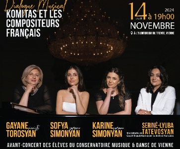 Dialogue Musical : Komitas et les compositeurs français - Une initiative de Seriné-Lyuba Tatevosyan