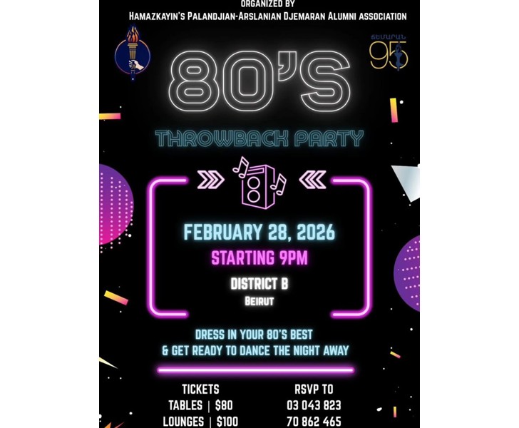 80's Throwback Party