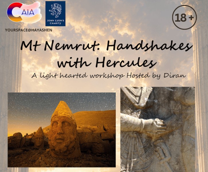 YourSpace@Hayashen – Mt Nemrut. Handshakes with Hercules