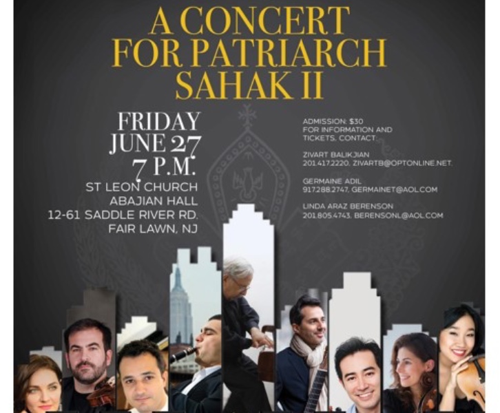 A Concert for Patriarch Sahak II