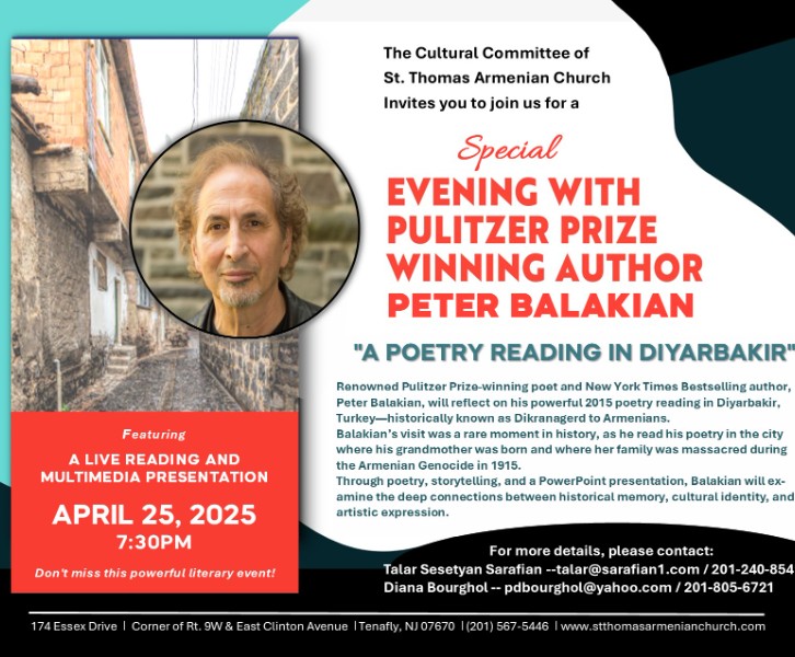 "A Poetry Reading in Diyarbakir” by Peter Balakian