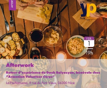 Afterwork YP UGAB Nice avec Dayk Balyozyan