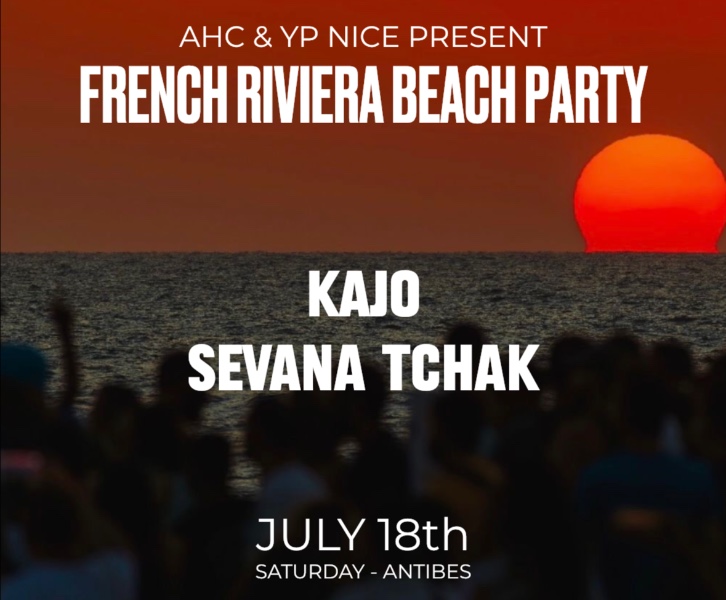 AHC & YP Nice: French Riviera Beach Party
