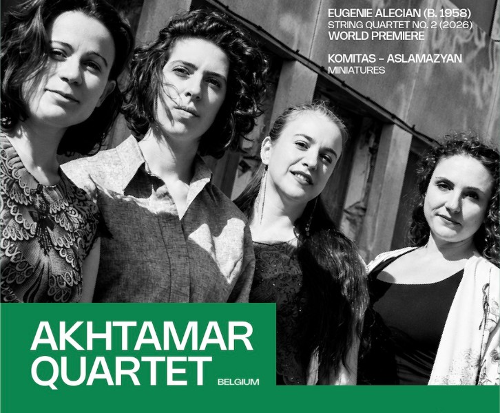 Akhtamar  Quartet crée REGARDS d’Eugénie Alécian