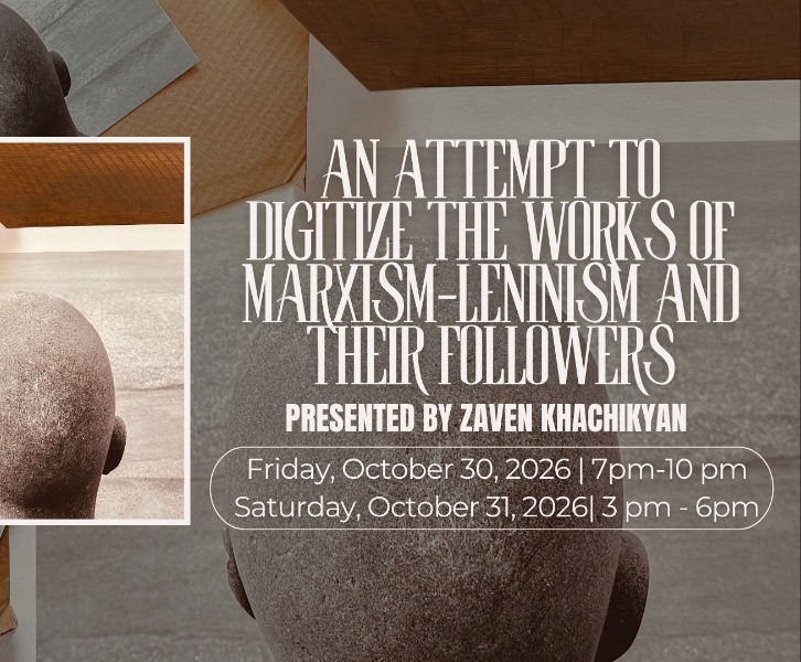 An Attempt to Digitize the Works of Marxism-Leninism and Their Followers — An Exhibition by Zaven Khachikyan