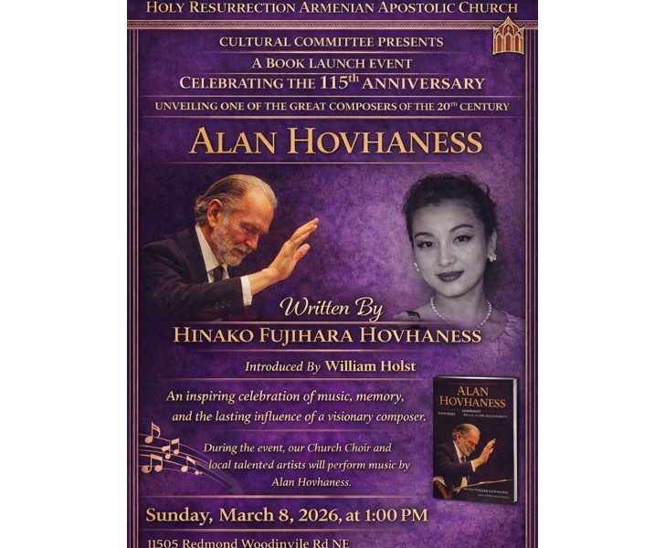 Alan Hovhaness Book Launch
