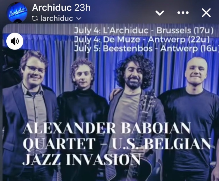 ALEXANDER BABOIAN QUARTET