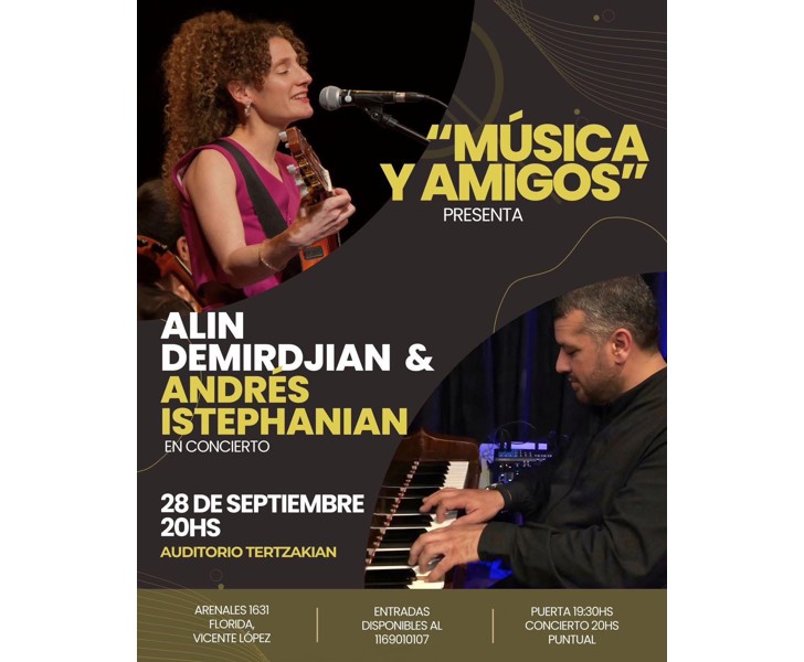 Alin Demirdjian & Andrés Istephanian en Concierto