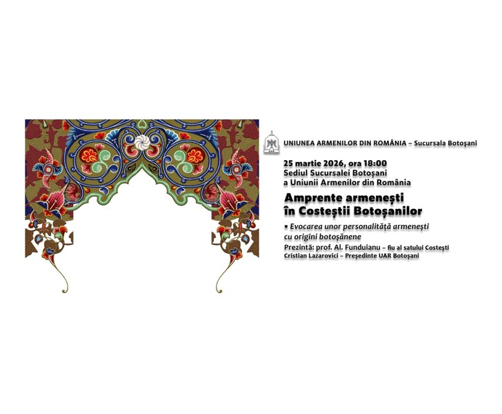 Amprente armenești în Costești Botoșănilor