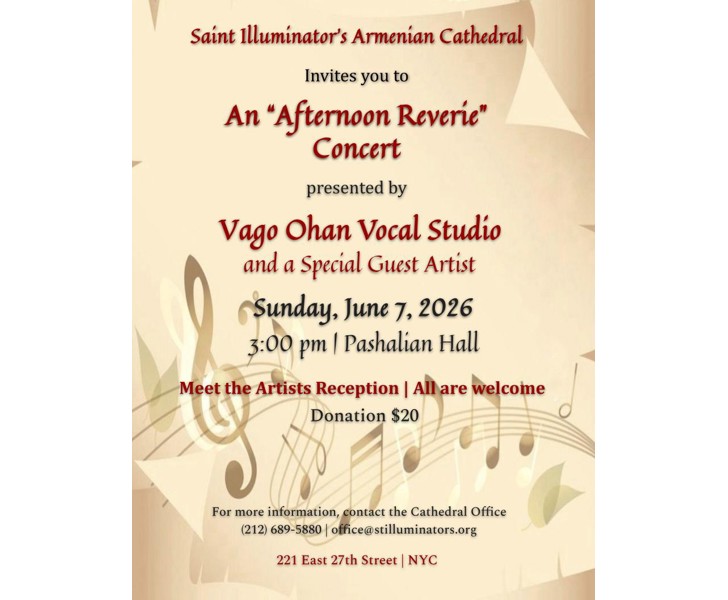 An 'Afternoon Reverie' Concert