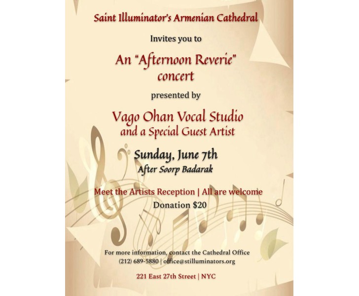 An "Afternoon Reverie" Concert