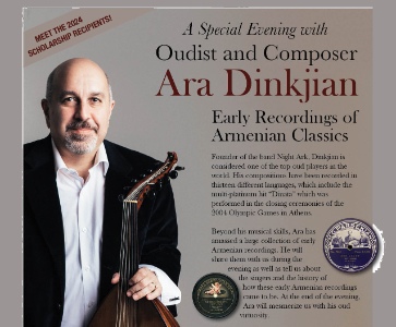 An Evening with Oud Virtuoso and Musicologist Ara Dinkjian