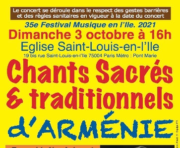 ANAÏD B. et l’Ensemble NOR ACHOUGH - 35e Festival Musique en l'Ile