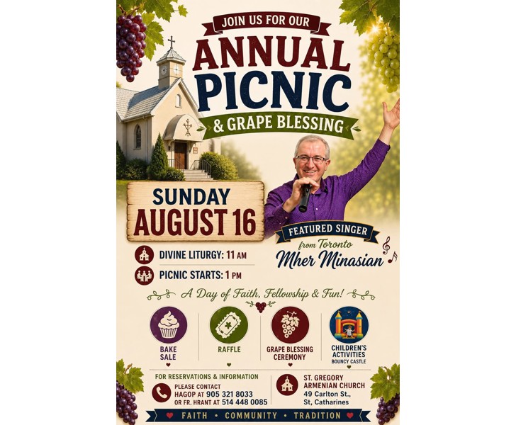Annual Picnic & Grape Blessing