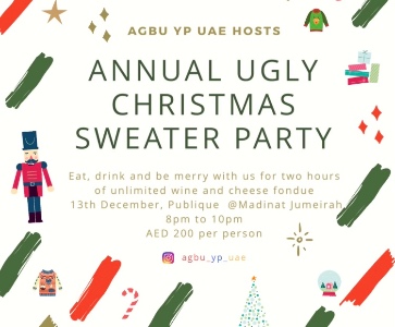 Annual Ugly Christmas Sweater Party