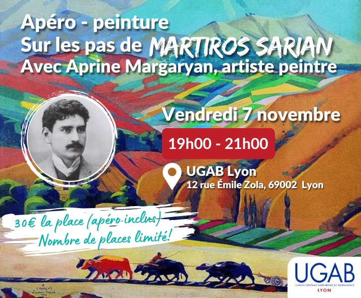 Apéro-peinture: Sur les pas de Martiros Sarian