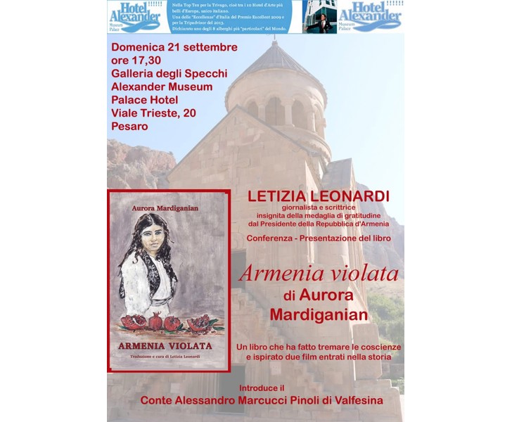 Armenia violata - Presentazione del libro