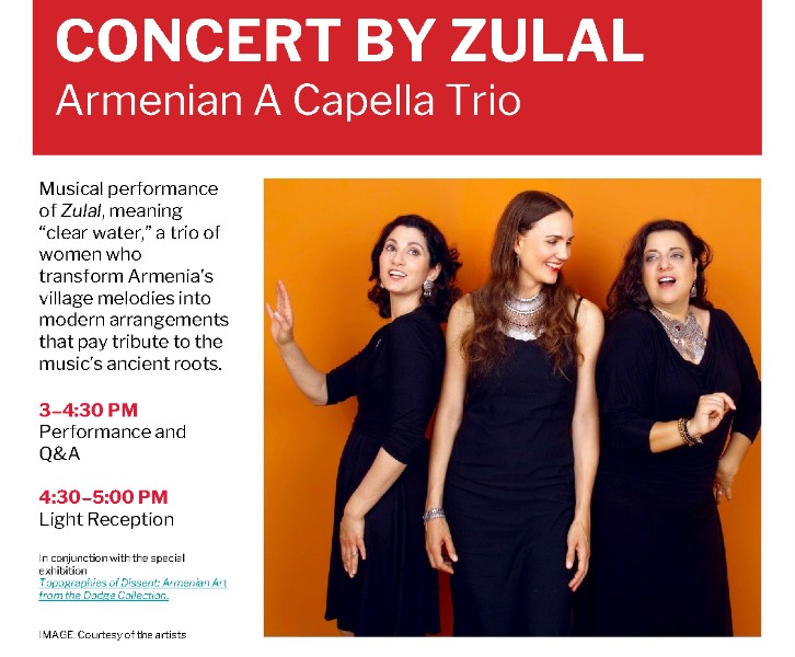 Armenian A Capella Concert - Zulal Trio
