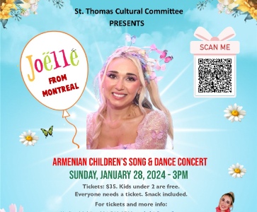 Armenian children's song & dance concert