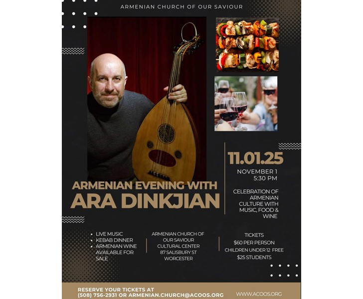 Armenian Evening with Ara Dinkjian