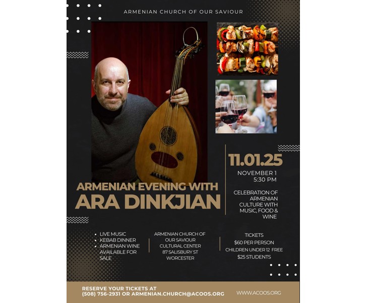 Armenian Evening with Ara Dinkjian