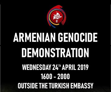 Armenian Genocide Commemoration Demonstration