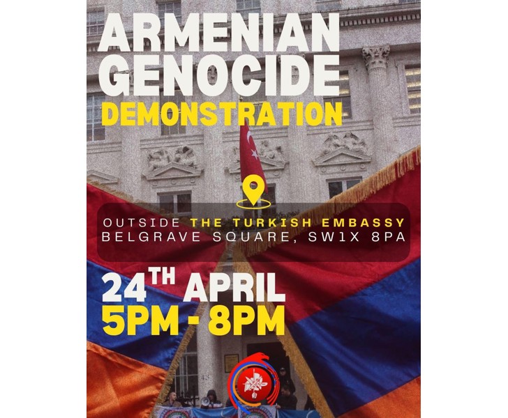 Armenian Genocide Demonstration