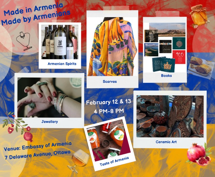 Armenian Market: “Made in Armenia, Made by Armenians”, Ottawa  