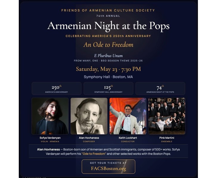 Armenian Night at the Pops