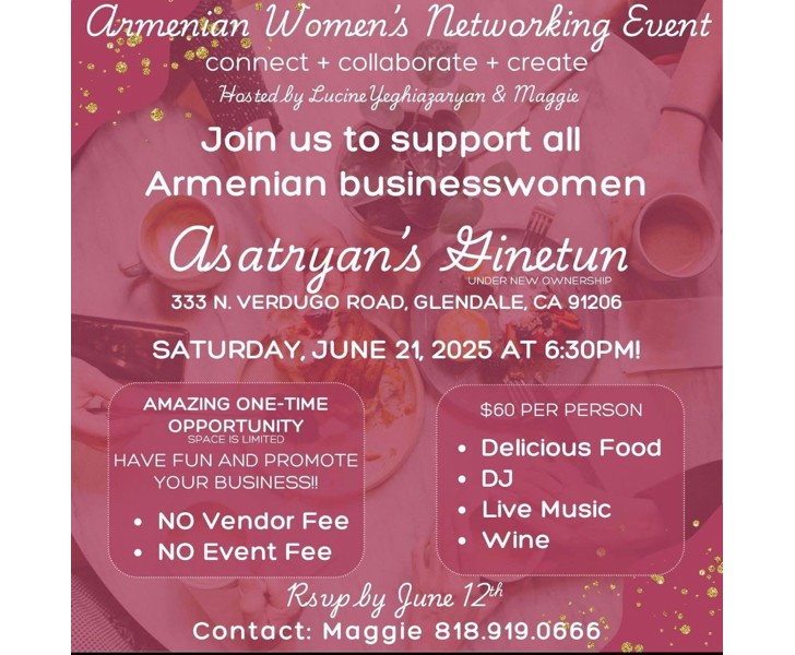 Armenian Women's Networking Event