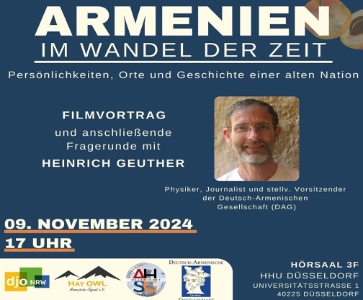 Armenien im Wandel der Zeit - Filmvortrag mit Diskussion